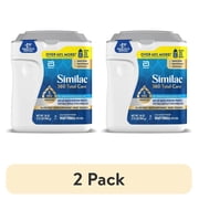 2 pack Similac 360 Total Care Baby Formula Powder, Has 5 HMO Prebiotics, 34-oz tub