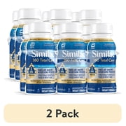 2 pack Similac 360 Total Care Ready-to-Feed Baby Formula, 8-fl-oz Bottle, Pack of 6