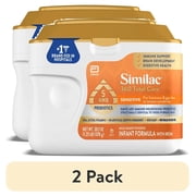 عبوة من 2 بودرة حليب الأطفال الحساسة للعناية الكاملة Similac 360، تحتوي على 5 بريبايوتكس HMO، عبوة 20.1 أونصة