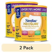 2 pack Similac NeoSure Premature Post-Discharge Baby Formula Powder, 22.8-oz Value Can