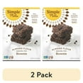 thumbnail image 1 of (2 pack) Simple Mills Almond Flour Brownie Mix, Gluten-Free Baking Mix, 12.9 oz Box, 1 of 7