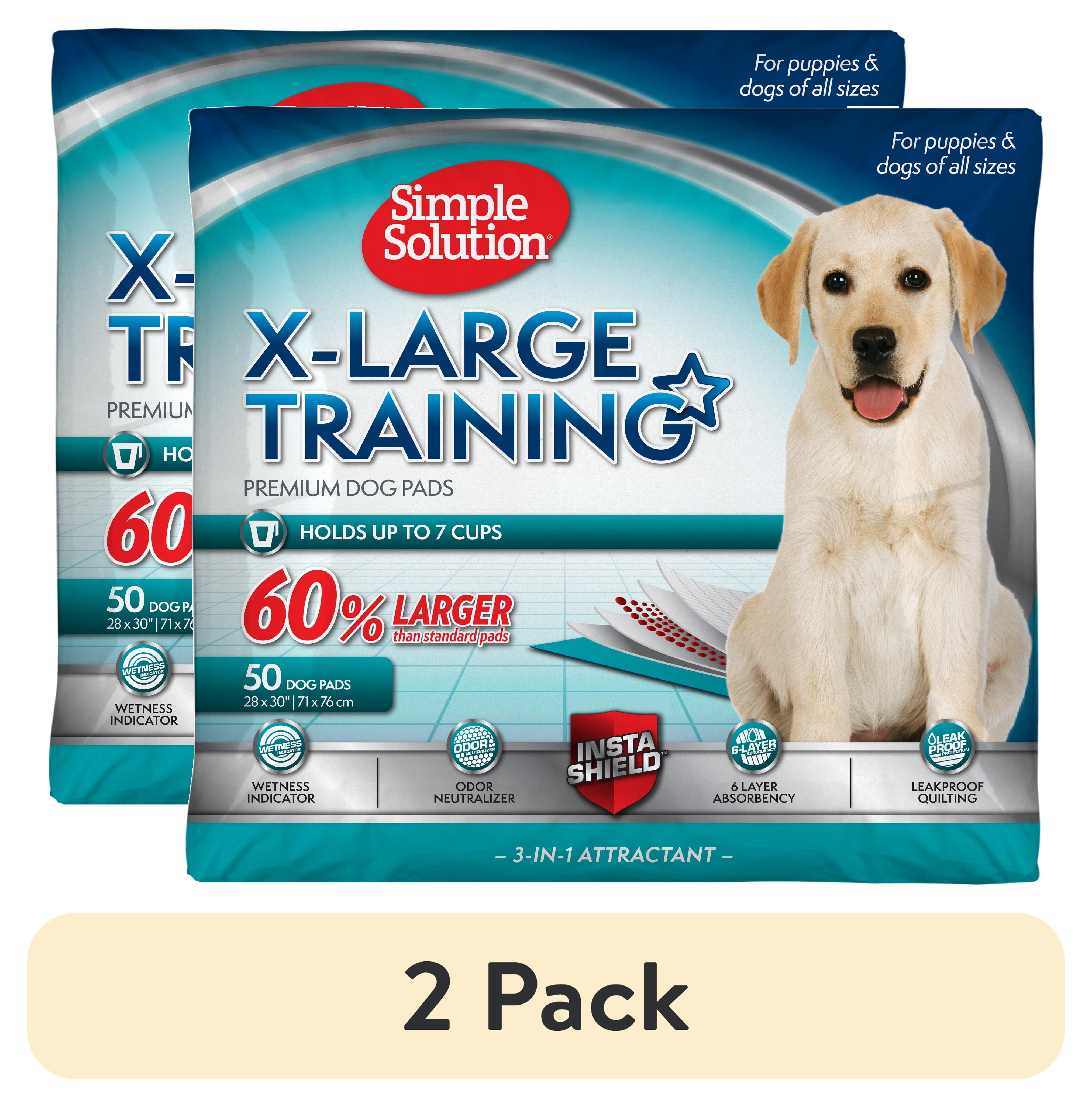 Extra Large Leak-Proof Dog Training Pads with InstaShield