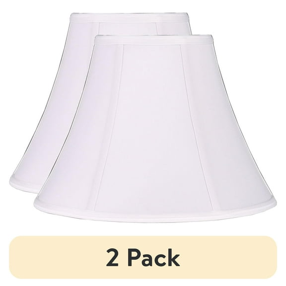 (2 pack) Simplee Adesso White Bell Shade
