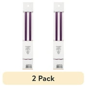 (2 pack) Simplicity Boye 10 in Anodized Aluminum Knitting Needles, Size 11 Purple