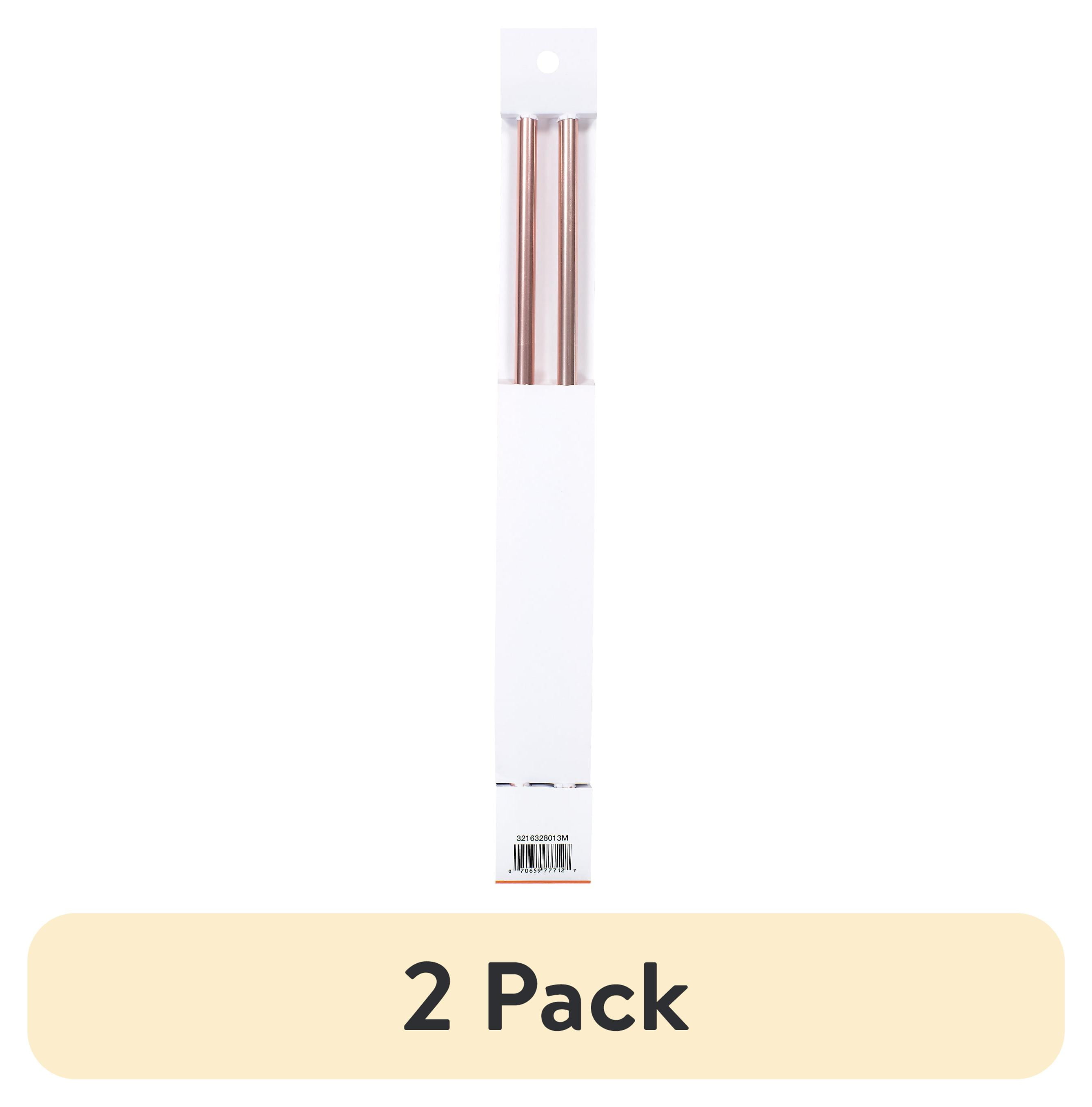 (2 pack) Simplicity Boye 14 in Anodized Aluminum Knitting Needles, Size 13 Gold