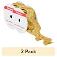 thumbnail image 1 of (2 pack) Simplicity Trim, Gold 1 1/2 inch Jumbo Metallic Ric Rac Trim Great for Apparel, Home Decorating, and Crafts, 3 Yards, 1 Each, 1 of 7