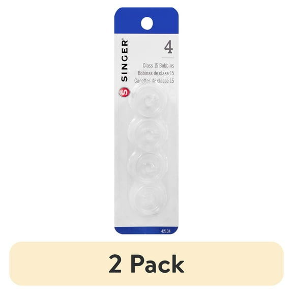 (2 pack) Singer 4 Cl 15 Bobbins