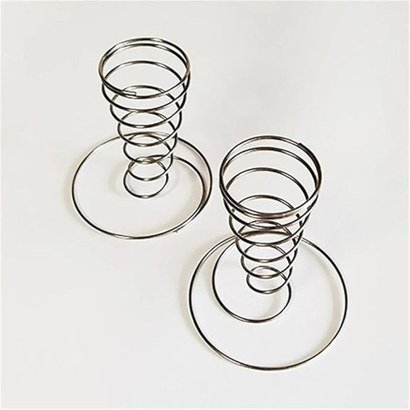 2 pack Single Ice Cream Cone Holder Stand, Individua Waffle Cone Holder Sushi Hand Roll Stand for Standard Size Ice Cream Cones Appetizer Charcuterie Cones, Sugar Cones