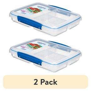 Two Compartment Food Containers