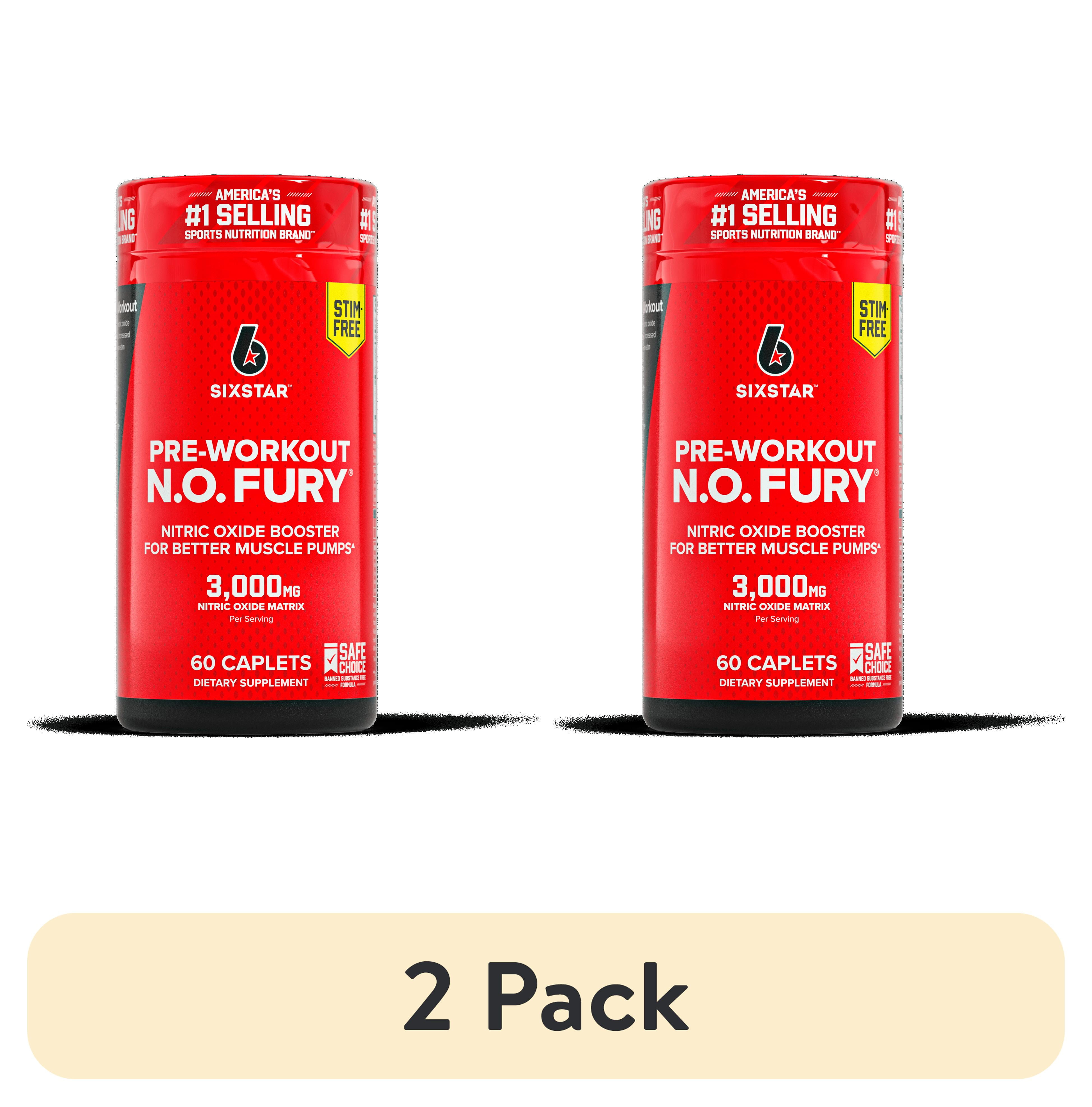 2 pack) Six Star Pro Nutrition PreWorkout L Arginine Nitric Oxide