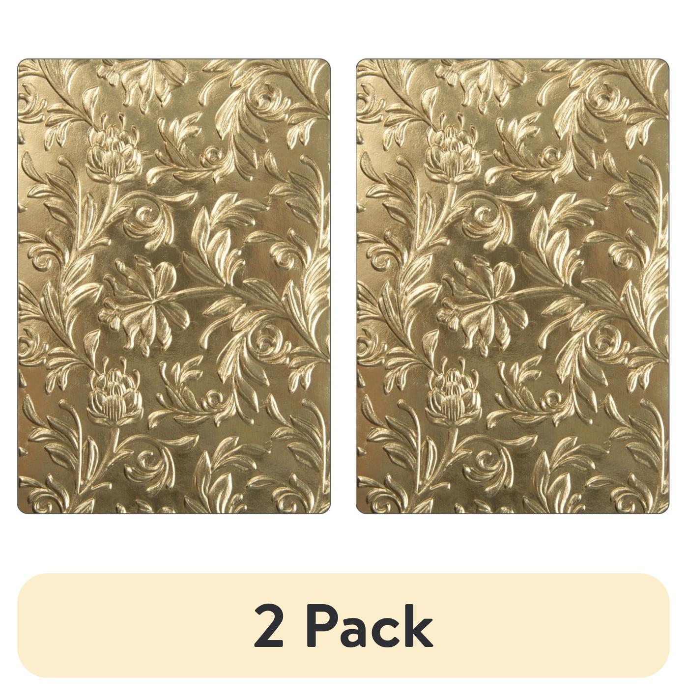 (2 pack) Sizzix 3-D Texture Fades Embossing Folder Botanical by Tim ...