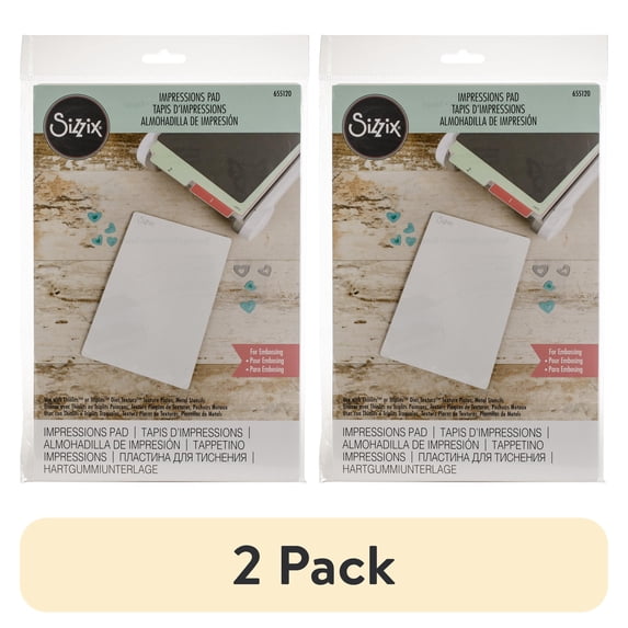 (2 pack) Sizzix Accessory - Impressions Pad