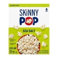 thumbnail image 1 of 2 pack SkinnyPop Gluten-Free Sea Salt Microwave Popcorn Snack Multipack, 2.8 oz (6 count), 1 of 2