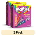 thumbnail image 1 of (2 pack) Skittles Zero Sugar Wild Berry Singles-to-Go Packs, Powdered Drink Mix, 2.88 oz, 30 Count Packets, 1 of 11