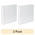 thumbnail image 1 of (2 pack) Universal Economy 1 1/2" 3-Ring View Binders D-Ring Matte White (UNV20744), 1 of 4