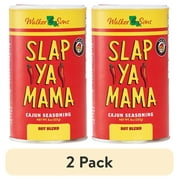 (2 pack) Slap Ya Mama Hot Cajun Seasoning, 8oz
