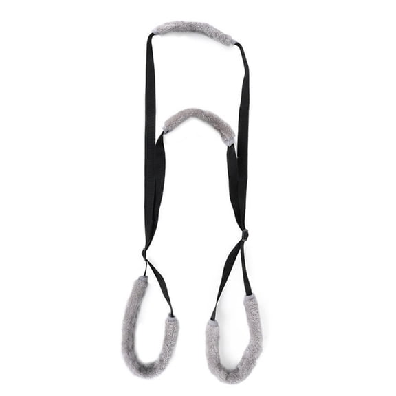 2 pack Sling for Dogs Back Legs Rear Support Harness for Paralyzed or Handicapped Pets Assistance Lift Slings for Hind Leg Mobility Small Dog Handicap Supplies for Joint Injuries and Stability Black