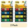thumbnail image 1 of (2 pack) Small Flags 0.5" x 1.75", Standard, Assorted Primary, 140/Dispenser, 6 Dispensers/Box, 1 of 3