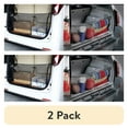 thumbnail image 1 of (2 pack) Smartasin Universal Trunk Cargo Net, Stretchable Double-Layer, Black, Automotive Cargo Net, 1 of 8