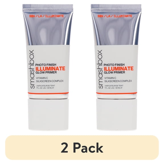 (2 pack) Smashbox Photo Finish Illuminate Glow Primer 1 oz