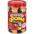 thumbnail image 1 of 2 pack Smucker's Goober Peanut Butter and Strawberry Jelly Stripes, 18 Ounces, 1 of 5