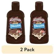 (2 pack) Smuckers Magic Shell Chocolate Flavored Topping, 7.25 ozs