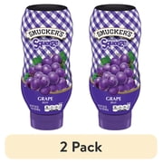 (2 pack) Smucker's Squeeze Grape Jelly, 20 oz