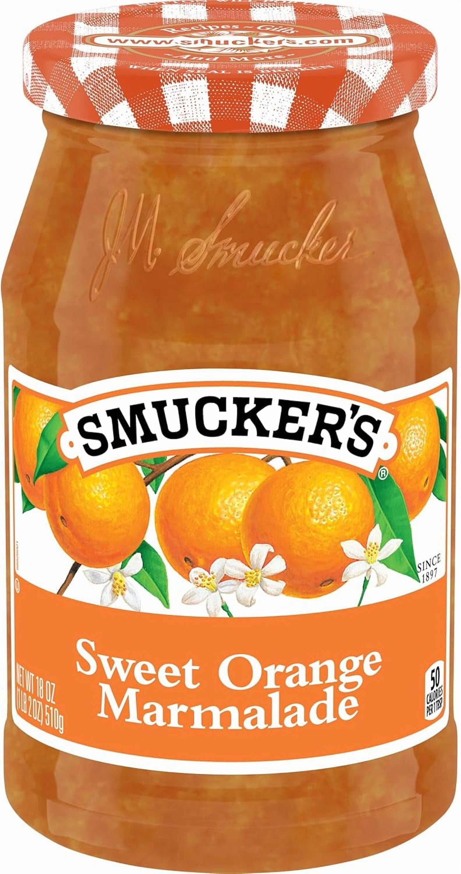 2 pack Smucker's Sweet Orange Marmalade, 18 Ounces