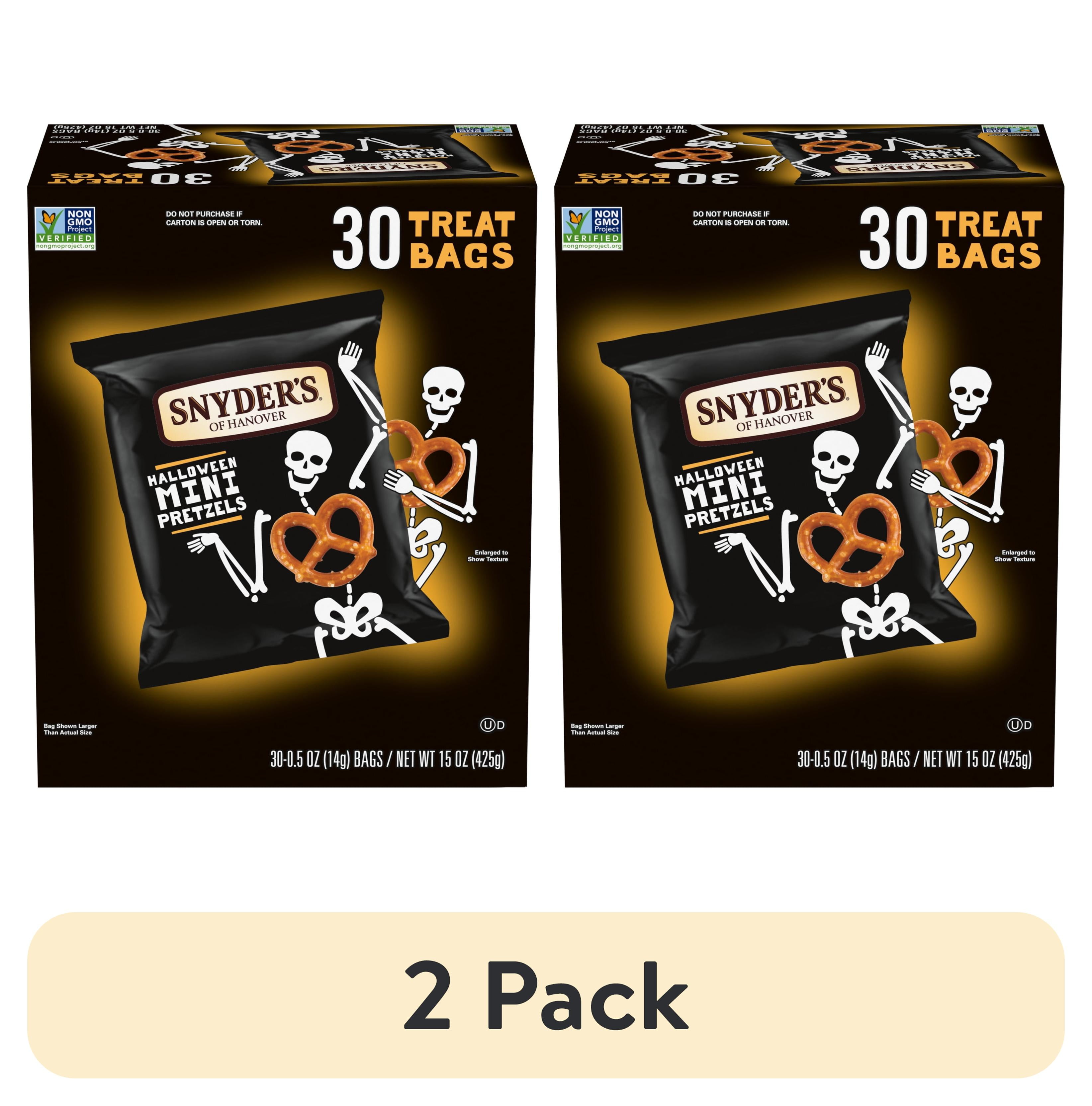 専用＊Halloween＊パンプキン＆チョコ色ミニバラ　フェイクスワッグ 2 pack) Snyder's of Hanover Mini Pretzels, Halloween Treats Snack