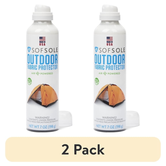 (2 pack) SofSole Outdoor Fabric Protector Air Powered 7 OZ