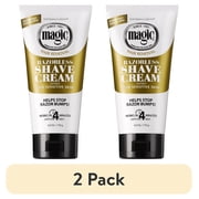 2 pack Magic Razorless Shave Cream Sensitive Skin for Hair Removal, Depilatory Cream for Men and Women - 6oz