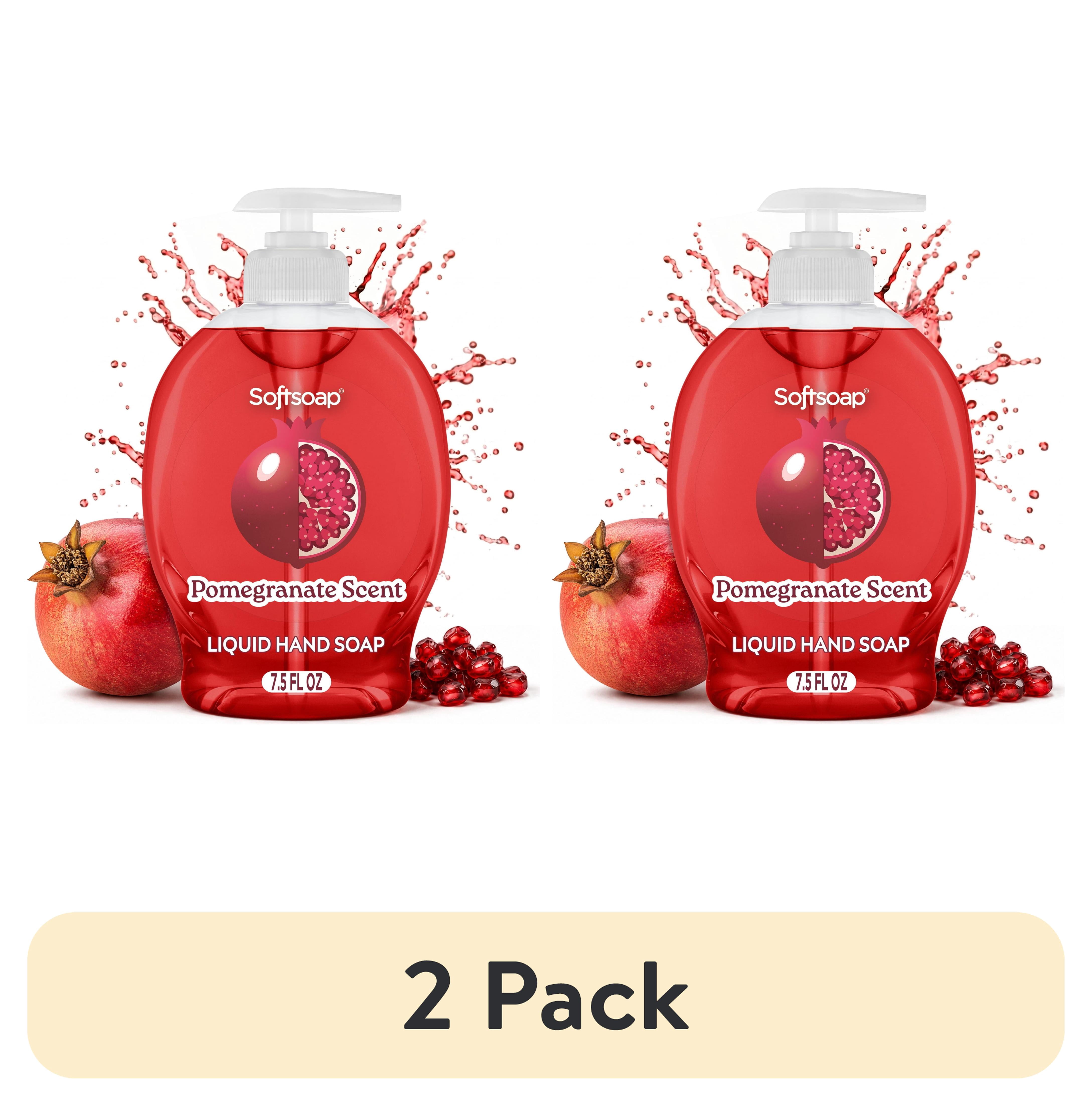 (2 pack) Softsoap Limited Edition Liquid Hand Soap, Fresh Pomegranate Scent, 7.5 fl oz