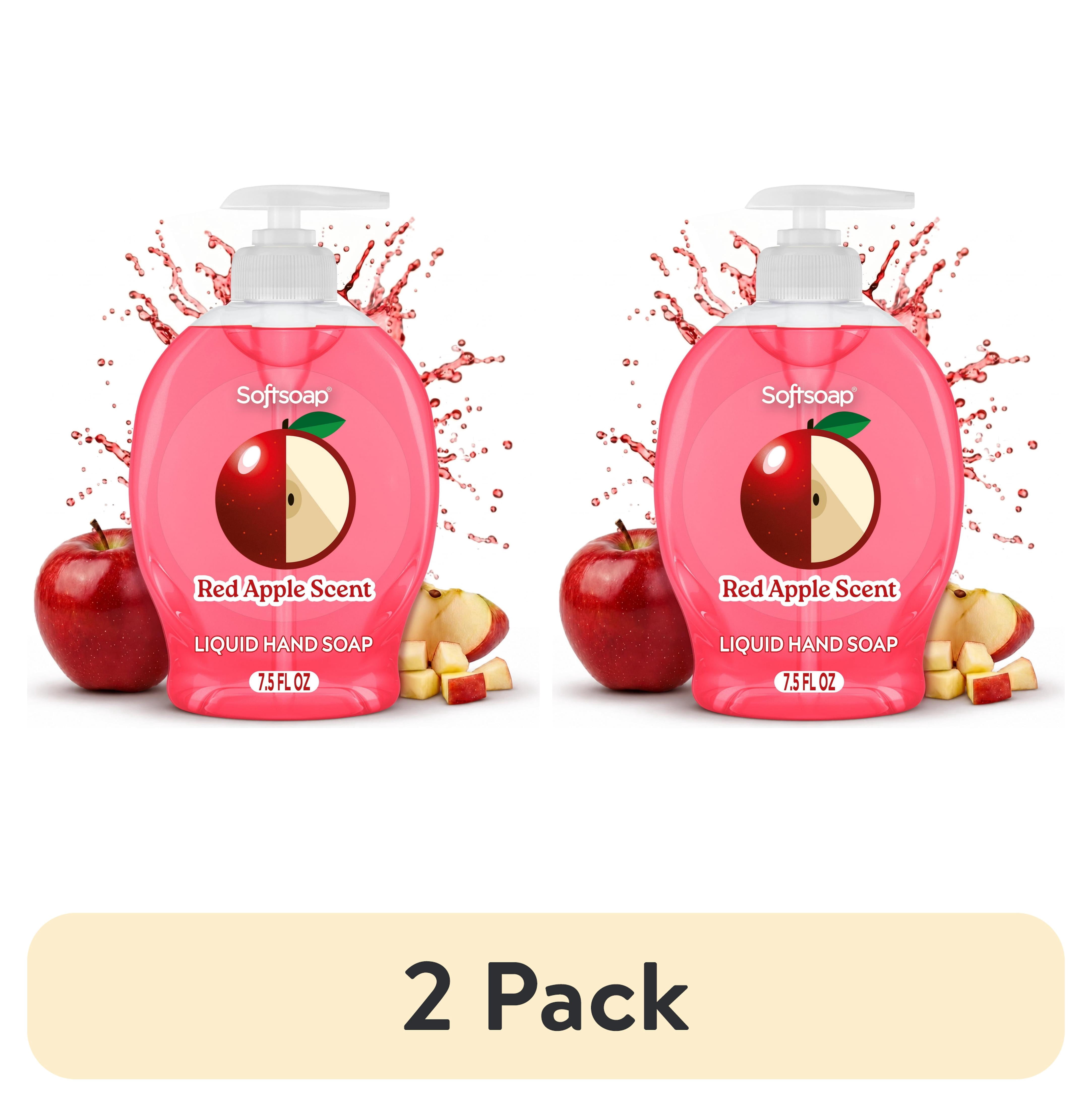 (2 pack) Softsoap Limited Edition Liquid Hand Soap, Red Apple Scent, 7.5 fl oz