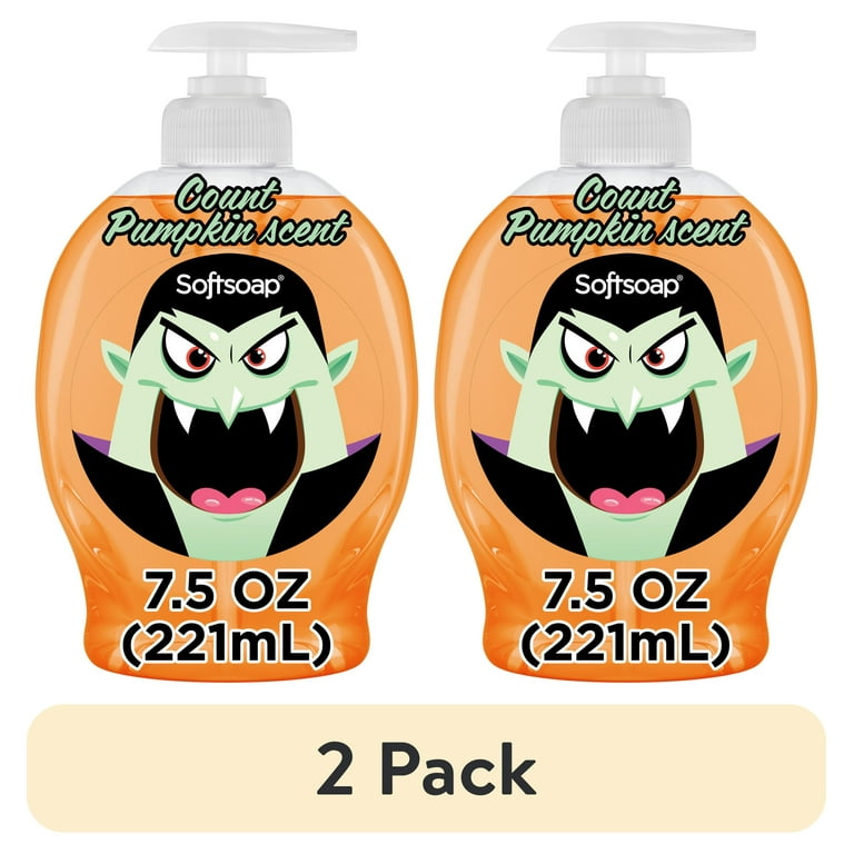 2 pack) Softsoap Limited Edition Spooky Pumpkin Liquid Hand Soap