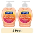 thumbnail interactive-video image 1 of (2 pack) Softsoap Liquid Hand Soap, Kitchen and Bathroom Hand Soap, Juicy Peach, 7.5 Fluid Ounce Bottle, 1 of 26