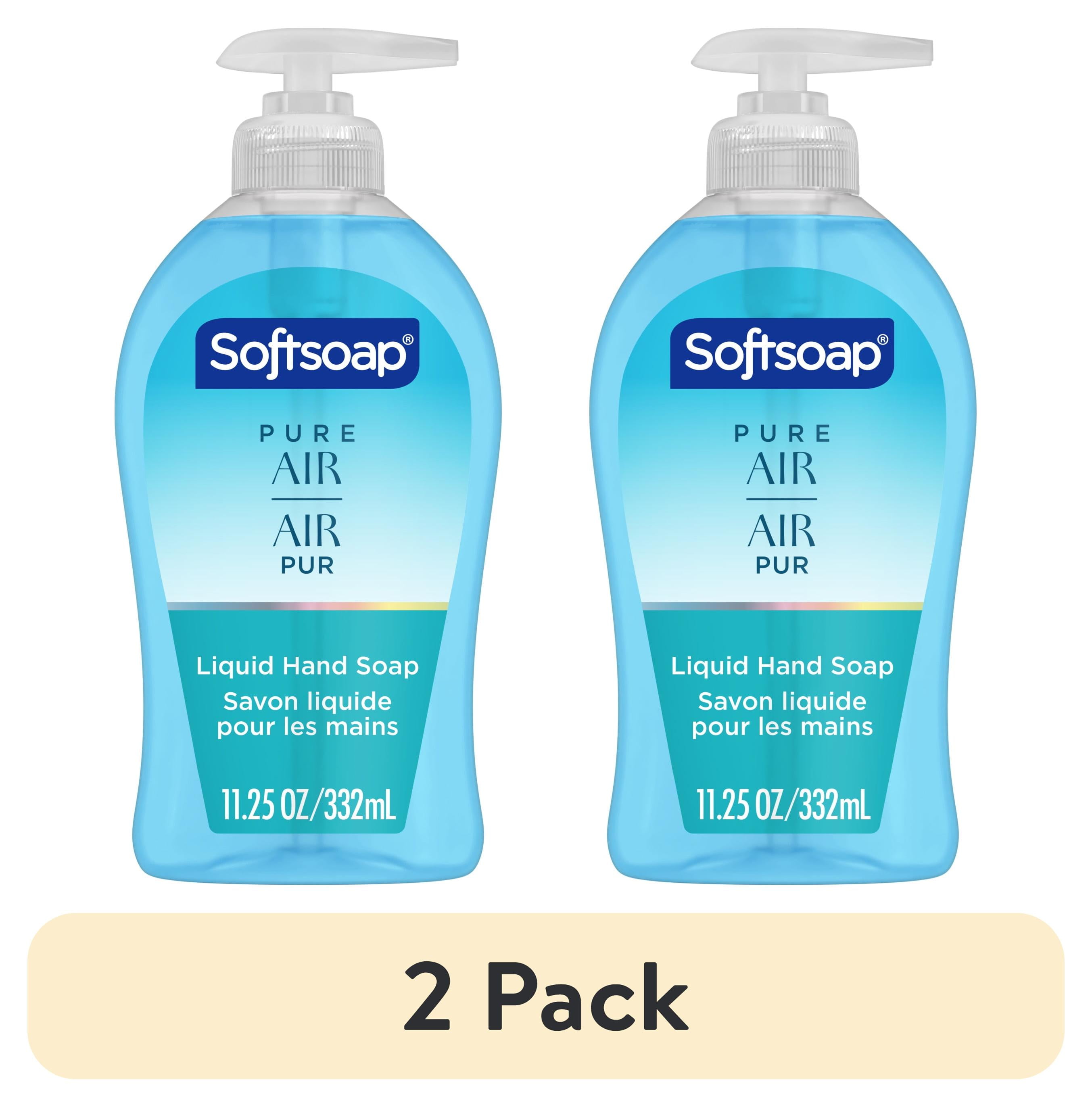 (2 pack) Softsoap Pure Air Liquid Hand Soap, Ocean Breeze with Bergamot, 11.25 Fluid Ounce Bottle