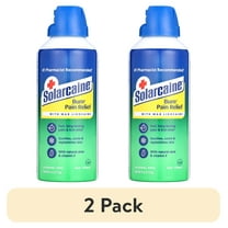 (2 pack) Solarcaine Cool Aloe Sunburn Relief Spray with Lidocaine to Replenish Skin, 4 oz