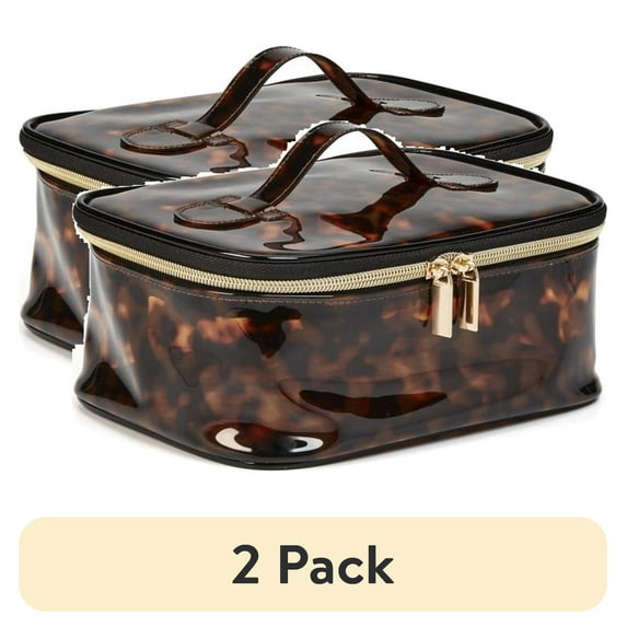 (2 pack) Sophia Joy Tortoise Train Case