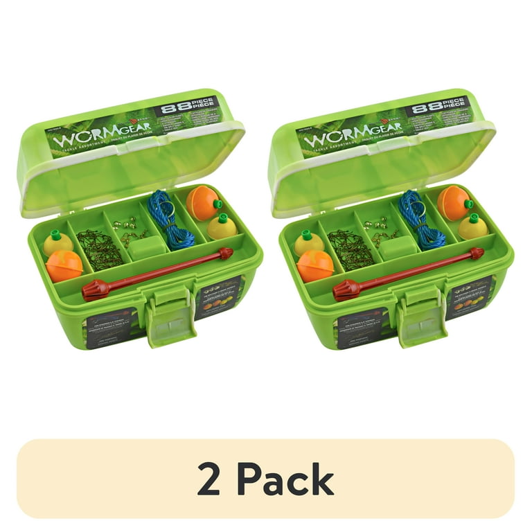 3 tre multispecies tackle box r2f south bend The Ultimate Fishing Kit – Mystery Tackle complete with floats South Bend 62 Piece-1 Tray