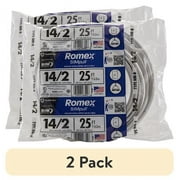 2 pack Southwire Romex SIMpull 14/2 25 Residential NM-B Cu Indoor Electrical Wire