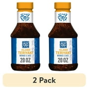 (2 pack) Soy Vay Island Teriyaki Marinade & Sauce, 20 Ounce Bottle