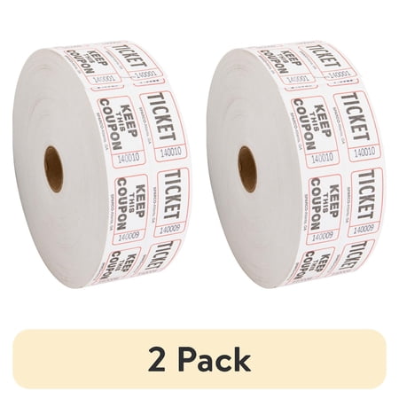 (2 pack) Sparco Roll Tickets