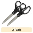 thumbnail image 1 of (2 pack) Sparco Straight Rubber Handle Scissors, 1 of 3