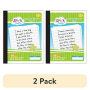 (2 pack) Spark Create Imagine 100 Sheets Primary Composition Book, 9.75 x 7.5, Primary Ruled