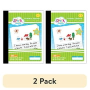 (2 pack) Spark Create Imagine 100 Sheets Primary Journal, 9.75 x 7.5, Half Page Rule, New