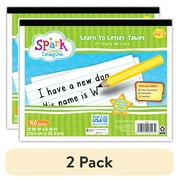 2 pack Spark Create Imagine 40 Sheets Primary Writing Tablet, 8x10, Primary Ruled