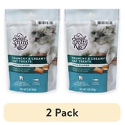 (2 pack) Special Kitty Crunchy and Creamy Cat Treats Tuna Flavor, 3 oz