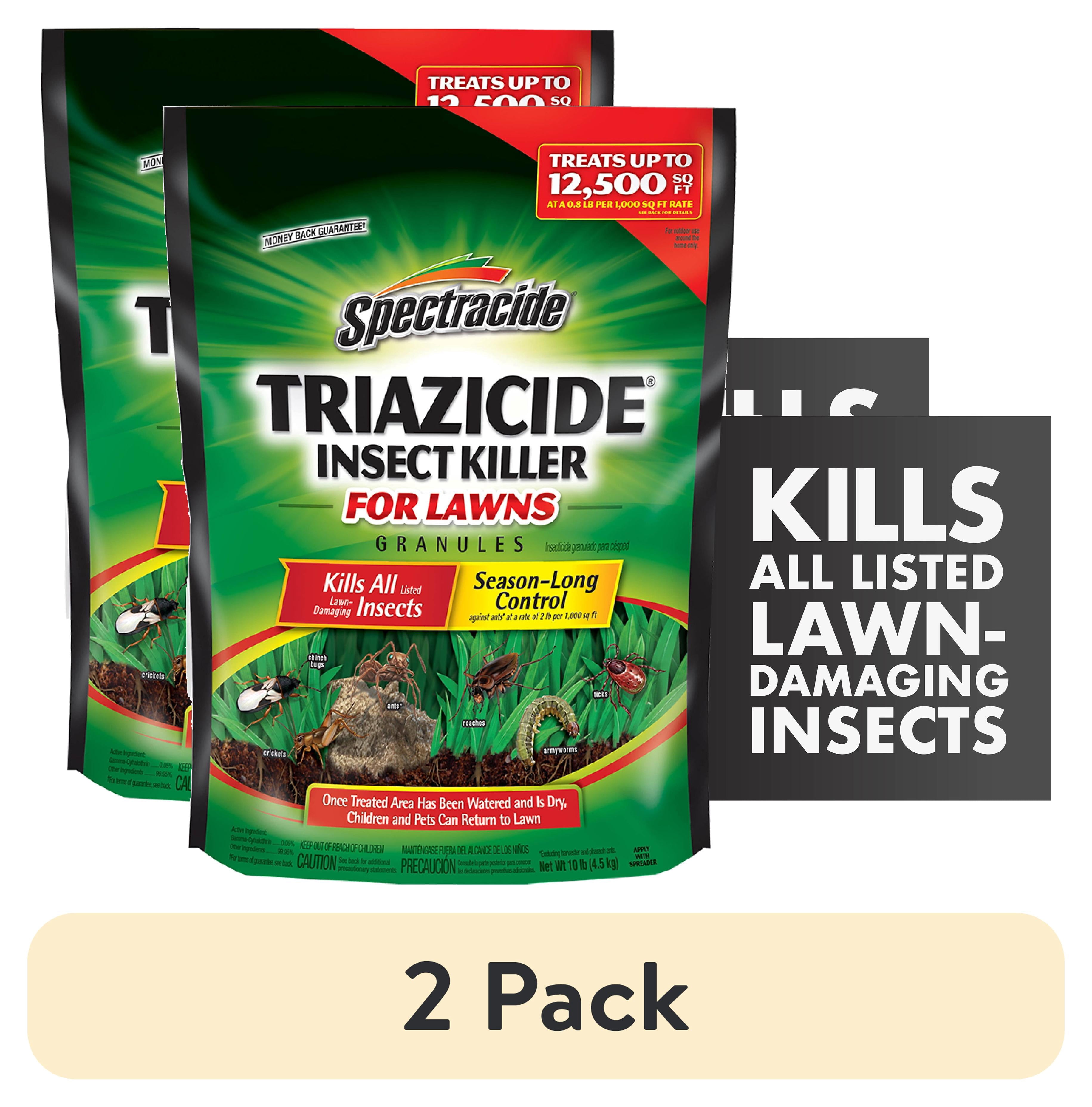 Spectracide Triazicide Insect Killer for Lawns, Granules, 2 pack
