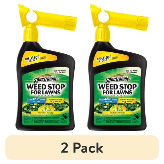 (2 pack) Spectracide Weed Stop for Lawns Ready-to-Spray Concentrate, 32 Ounces