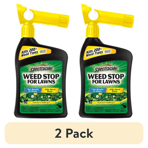 (2 pack) Spectracide Weed Stop for Lawns Concentrate Ready to Spray, 32 fl. oz.